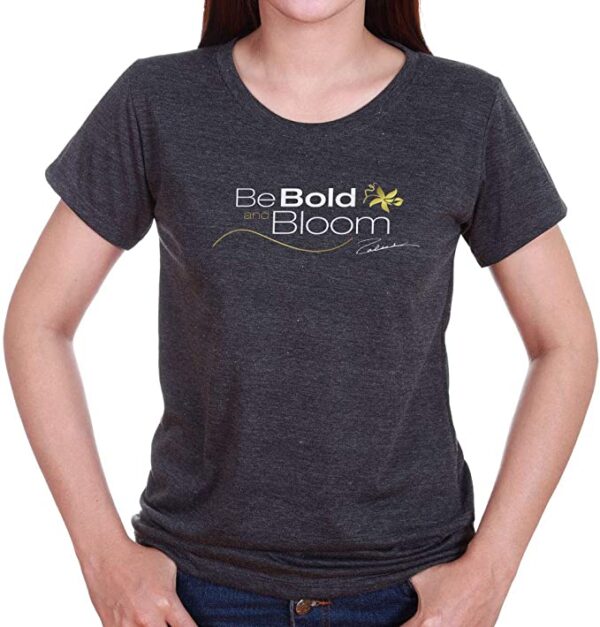 Be Bold and Bloom Women's Soft and Comfortable T-Shirt - Image 4